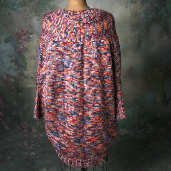 Elan HiLo Butterfly 3/4 Sleeve Multicolor Design S - Picture 6 of 8